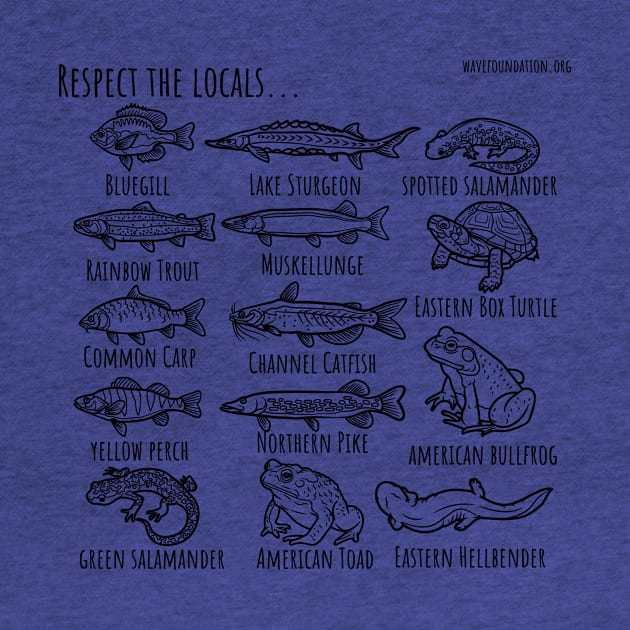 Respect the Locals by WAVE Foundation at Newport Aquarium